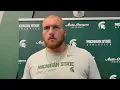 Michigan State OL Ben Murawski on expectations