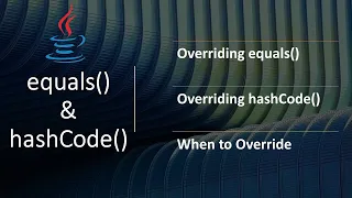 Java Interview Question Overriding Equals And HashCode Methods In Java Equals HashCode