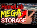 HomeLab MEGA Storage - Home Data Center Guide 60 Bay JBOD Disk Shelf NetApp DE6600 MD3060e