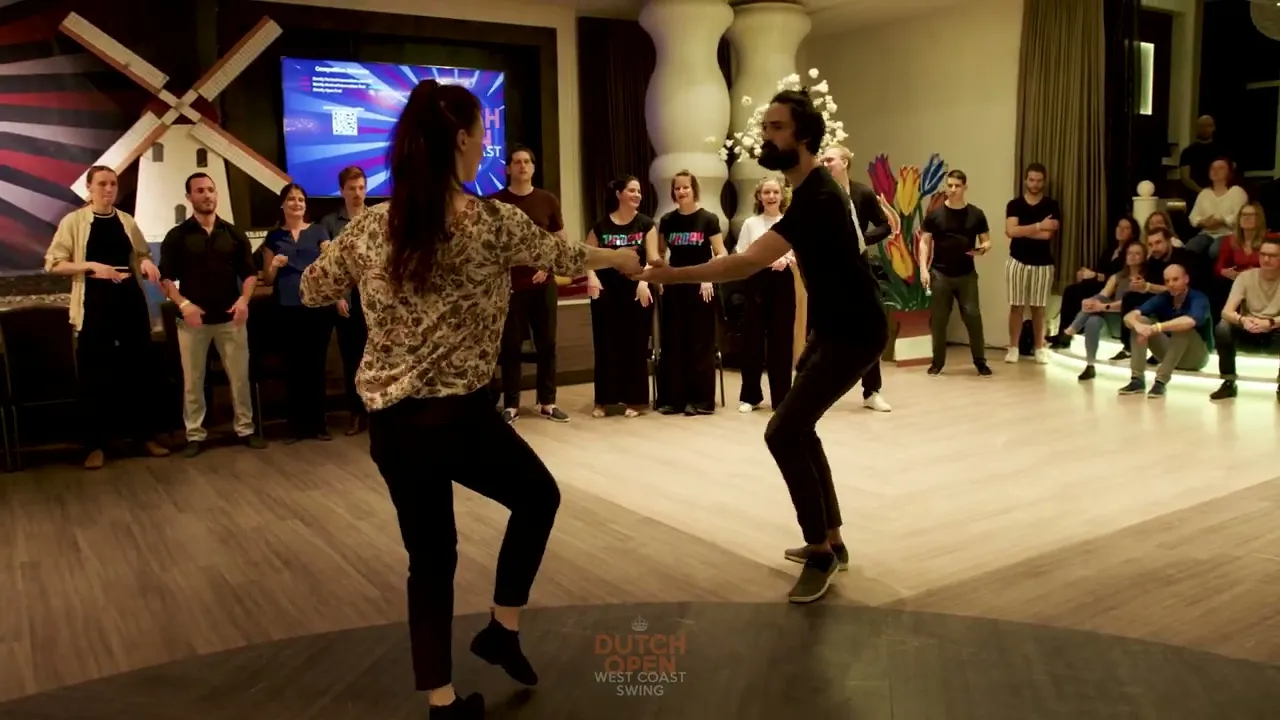 Kārlis Lakševics & Kristine Krumberga - 4th place Strictly Novice/Intermediate - Dutch Open 2024