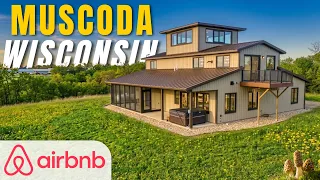 Touring Wisconsin’s Most Incredible Airbnb Retreat | Driftless Pinnacle Lodge