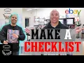 Why I Create A Checklist and How To Push Yourself to Create More Art