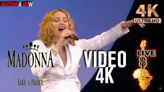 Download MADONNA - LIKE A PRAYER  LIVE 8 2005 - 4K REMASTERED 2160p UHD  - AAC AUDIO MP3