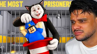 ATIVEI MODO ADMIN com o GATO da CARTOLA na PRISÃO do BARRY no Roblox