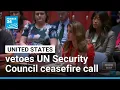 Download Lagu US blocks UN draft resolution for Gaza ceasefire • FRANCE 24 English