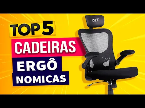 Download MP3 TOP 5 - Cadeira Ergonomica Custo Beneficio 2023 - Melhor que cadeira Gamer!