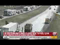 Crash involving fuel leak closes I-81 south in Cumberland Co
