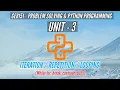 GE8151 ITERATION LOOPING REPETITION WHILE FOR BREAK CONTINUE PASS PSPP TAMIL UNIT3