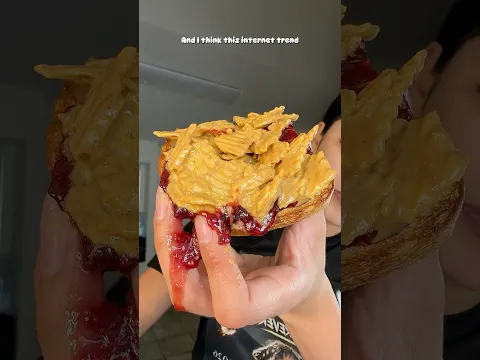 The Disgusting Sandwich 🥪 #peanutbutter #jelly #sandwich