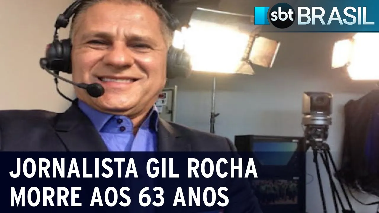 Jornalista Gil Rocha morre aos 63 anos, em Curitiba | SBT Brasil (01/07/23)