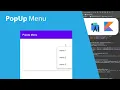 How to Create Popup Menu in Android Studio AndroidX - Kotlin