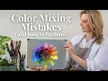 Top 5 Acrylic Paint Color Mixing Mistakes and How to Fix Them