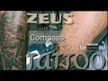 ZEUS WITH COMPASS TATTOO DamasoTATTOO