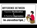 Function Declaration vs Function Expression in JavaScript Explained Simply by Smita Thapa