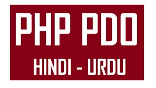 PHP PDO Tutorials in HINDI URDU SELECT DATA FROM DATABASE 2017