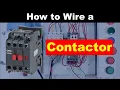 Basic Contactor Wiring Explained How to Wire a 3-Phase Motor with TheElectricalGuy
