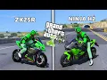 Lagu JADI GOJEK PAKE ZX25R DAN NINJA H2 - GTA 5 MOD