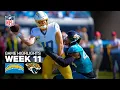 Los Angeles Chargers vs Jacksonville Jaguars Game Highlights | 2025 NFL Season Week 11