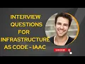 Top Infrastructure as Code IAC Interview Questions and Answers