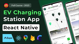 Build a React Native Full Stack App Expo Google Map Firebase Full Tutorial