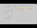 Java-73 - Call By Reference Using Object as Method Parameter Java Programming