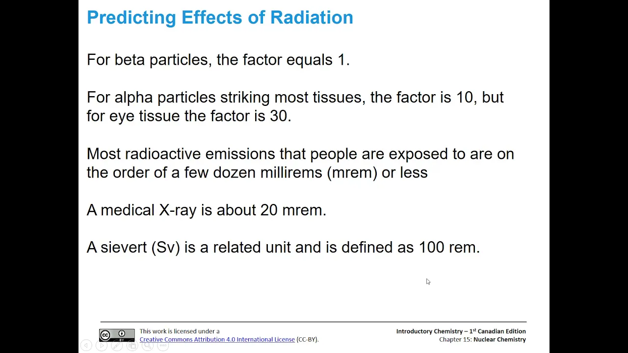 Radiation Units and Health Applications of Radioactivity