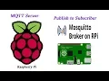 Raspberry Pi Using MQTT Server to Send Message