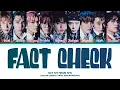 NCT 127 Fact Check Lyrics (엔시티 127 불가사의 가사) (Color Coded Lyrics)