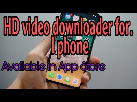 Download MP3 HD video downloader for apple  I phone | Free App | iPhone | Malayalam