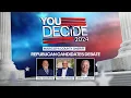 Maricopa County Sheriff Republican debate