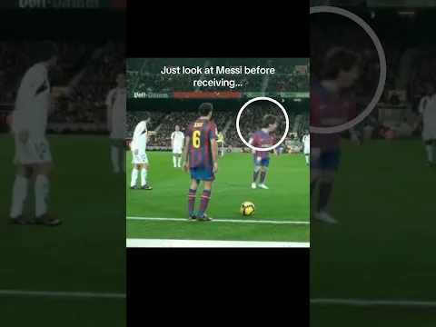 Unseen Messi footage. The scanning never stops 🧠