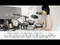 [Bocchi The Rock! THE MOVIE OP] "Tsukinami ni Todoke" Kessoku Band【Drum cover】