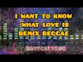 Lagu I WANT TO KNOW WHAT LOVE IS REMIX REGGAE 🎶🎶🎶
