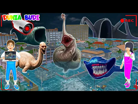 Video Thumbnail: Yuta Mio Panik! CCTV Merekam PASUKAN HAND SEA MONSTER, BLOOP, EL GRAN MAJA Di Kota Sakura 😱