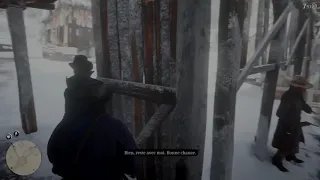 Red Dead Redemption 2 - Spinning Cow Boy lol