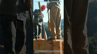 Building A House With Just Soil Wood The Ancient Art Of Rammed Earth Wall 