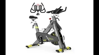 Pooboo Indoor Exercise Bike Commercial Stationary Bike Belt Drive Indoor Cycling Bike 