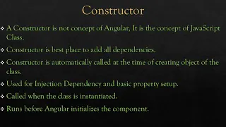 ngOnInit vs Constructor Understanding the difference for interview Angular interview Concepts