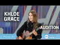 Khloe Grace A Tribute Song For A 13-Year-Old Girl She ll Never Get To Meet - American Idol 2026