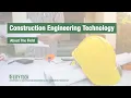 Construction Engineering Technology BTech -
