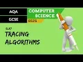 39 AQA GCSE 8525 SLR7 - 3 1 Tracing algorithms