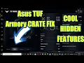 Asus Tuf ROG Armory Crate FREE alternative to control power and FAN SPEED in Gaming for better FPS