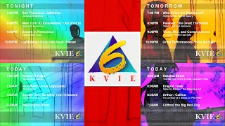 PBS Program Schedule Bumper Compilation 2003 KVIE-TV Channel 6