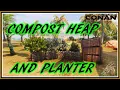 Conan Exiles - Compost Heap And Planter Kompost Landmann