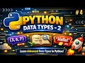 Python full course Datatype part - 2 Python Lists Sets Tuples Dictionaries Lecture 4