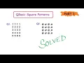 Square Pattern in Q basic Patterns in Qbasic Part 1 QBasic Programs