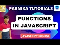 Functions in JavaScript JavaScript Functions JavaScript Tutorial for Beginners