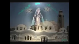 فوق القباب بصو وشوفوا الست العدرا منوره 