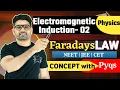 Lagu Electromagnetic Induction 02| Faradays law | Concept with NEET/JEE/CET PYQ’s our dsk sir