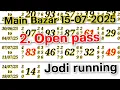 Download Lagu main bajar today chart 15/07/2025 single open jodi panel table trick \u0026 main bajar #kalyan